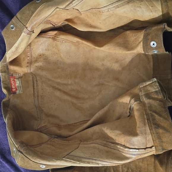 Levi's Vintage Suede Leather Jacket - Picture 3 of 7